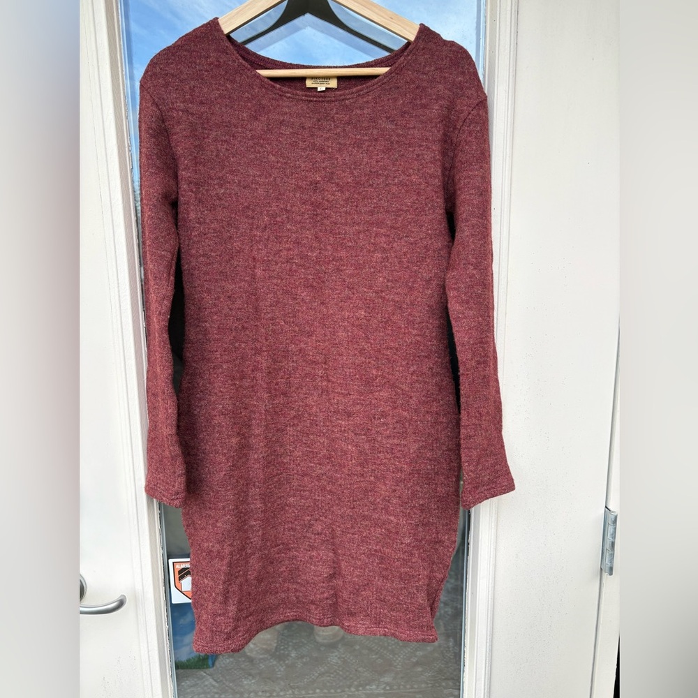 Piko 1988 Maroon Knit Sweater